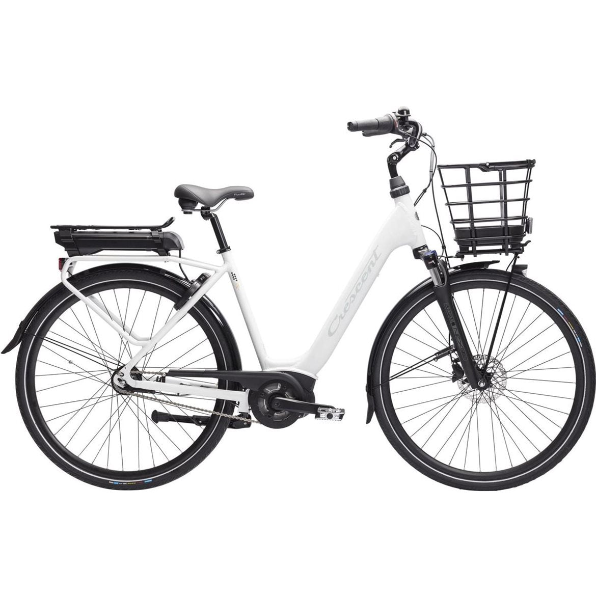 Elcykel Crescent Elvira Vit