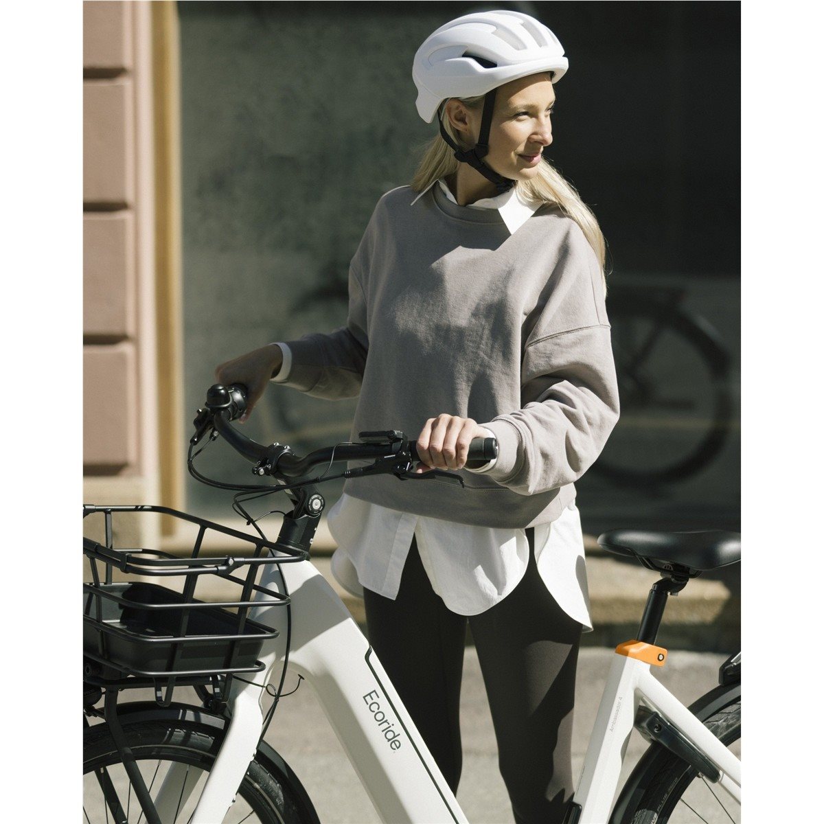 Elcykel Ecoride Ambassador 4 Hub Belt Skivbroms White