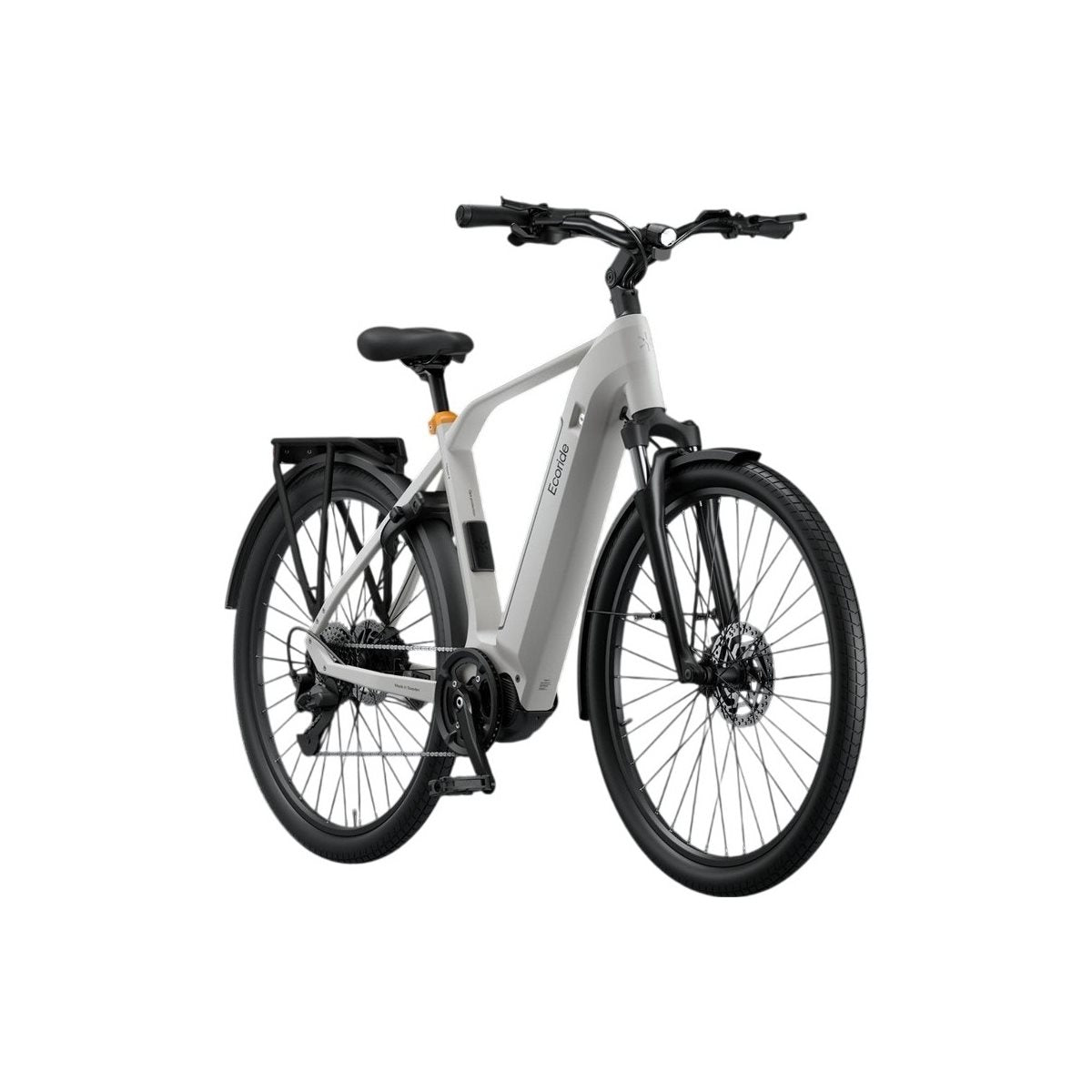 Elcykel Hybrid Ecoride Tripper 4 Shimano EP6 Mid Herr White