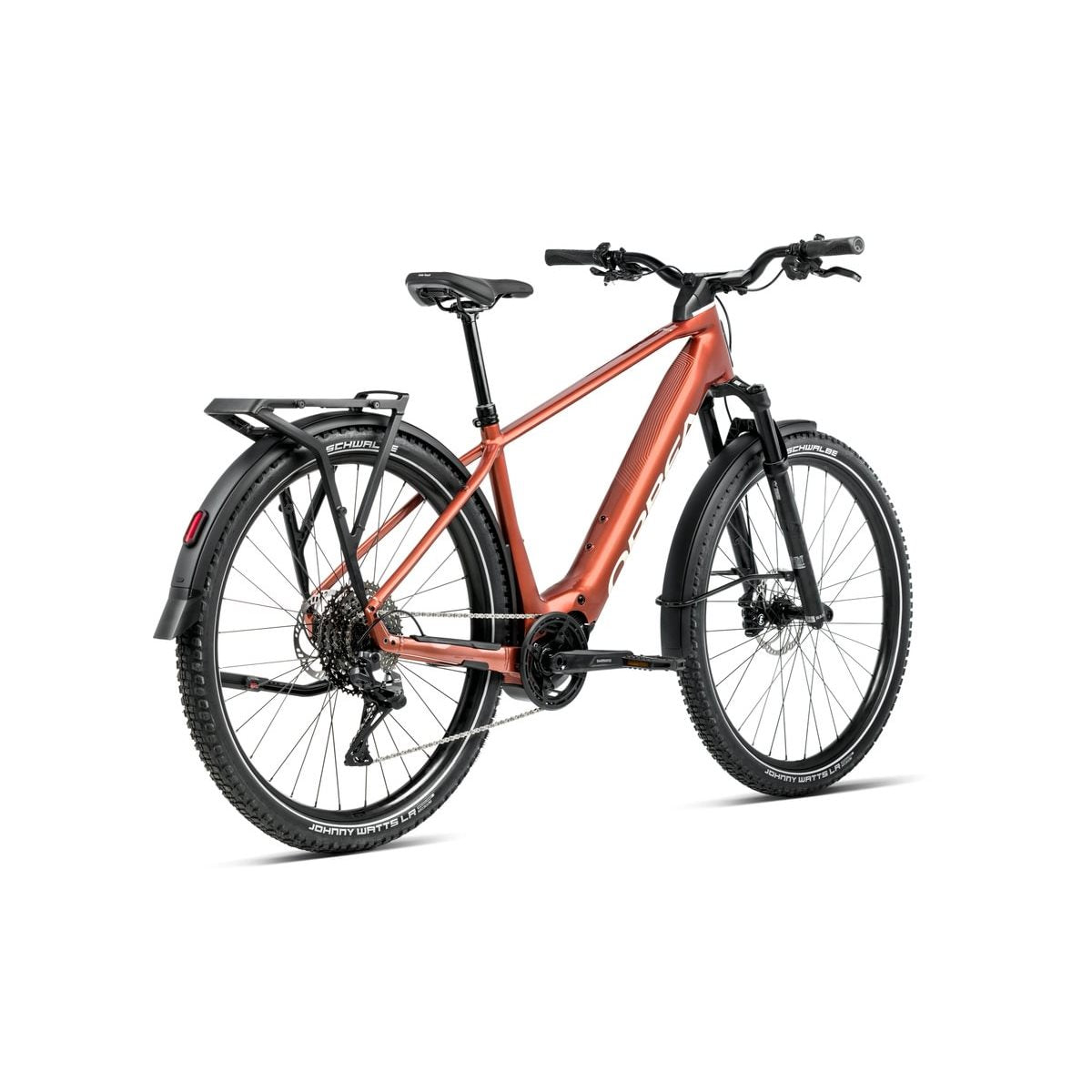 Elcykel hybrid Orbea Kemen Adv 10 630Wh Mars Red/Ivory White