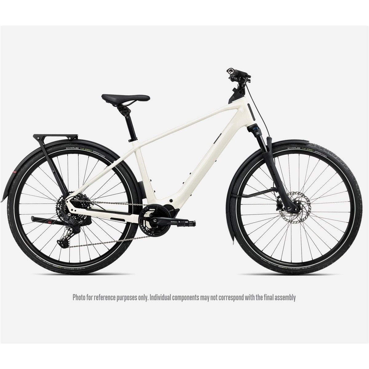 Elcykel hybrid Orbea Kemen Tour 20 630Wh Ivory White