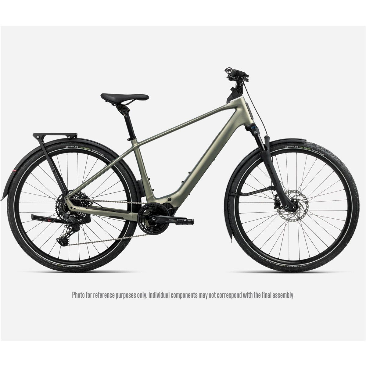 Elcykel hybrid Orbea Kemen Tour 20 630Wh Spaceship Green