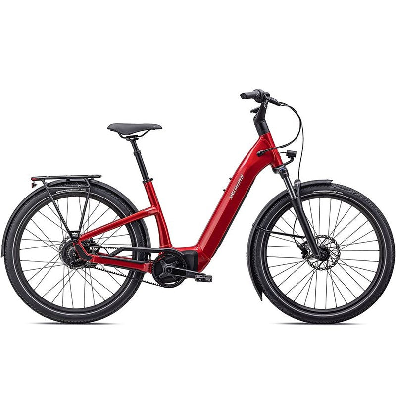 Elcykel Specialized Como 4.0 IGH Red Tint / Silver Reflective