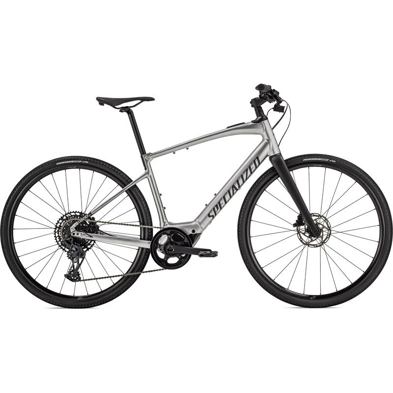 Elcykel Vado SL 5.0Brushed Aluminum / Black Reflective