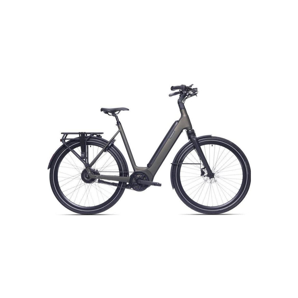 Frappé Elcykel Dam Fuzed BP 380G CruiseSmart Dark Green Matt