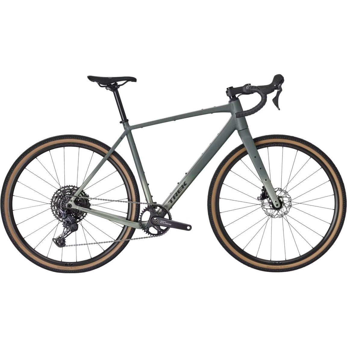 Gravel Bike Trek Checkpoint ALR 4 Matte Keswick Green To Lichen Fade