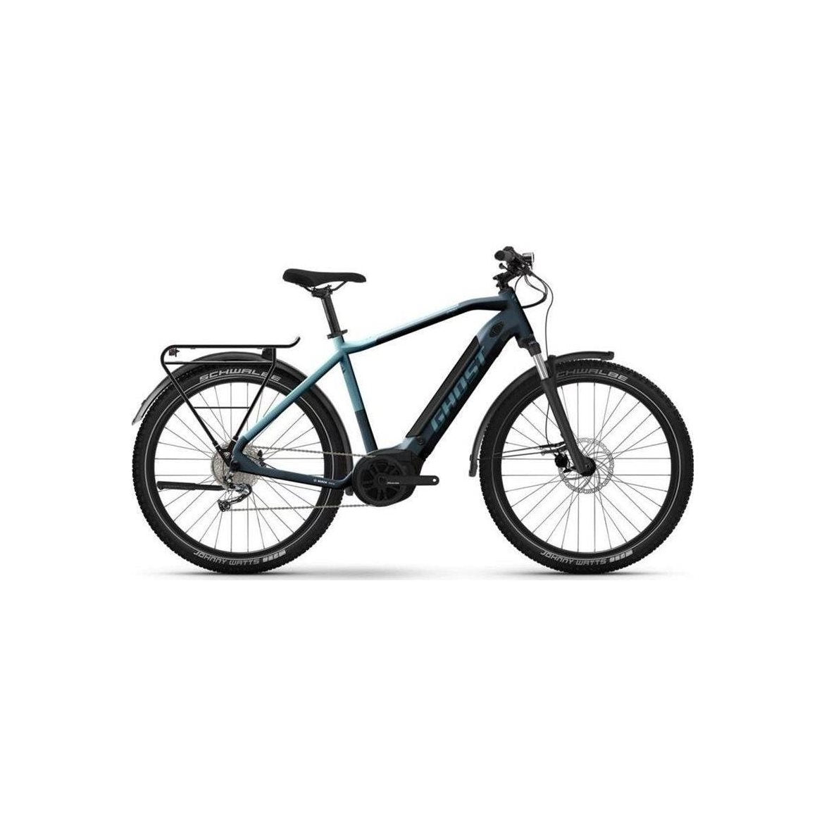 Ghost Elcykel Hybrid E-Teru B EssentialEQ Grey/Blue Grå/sininen