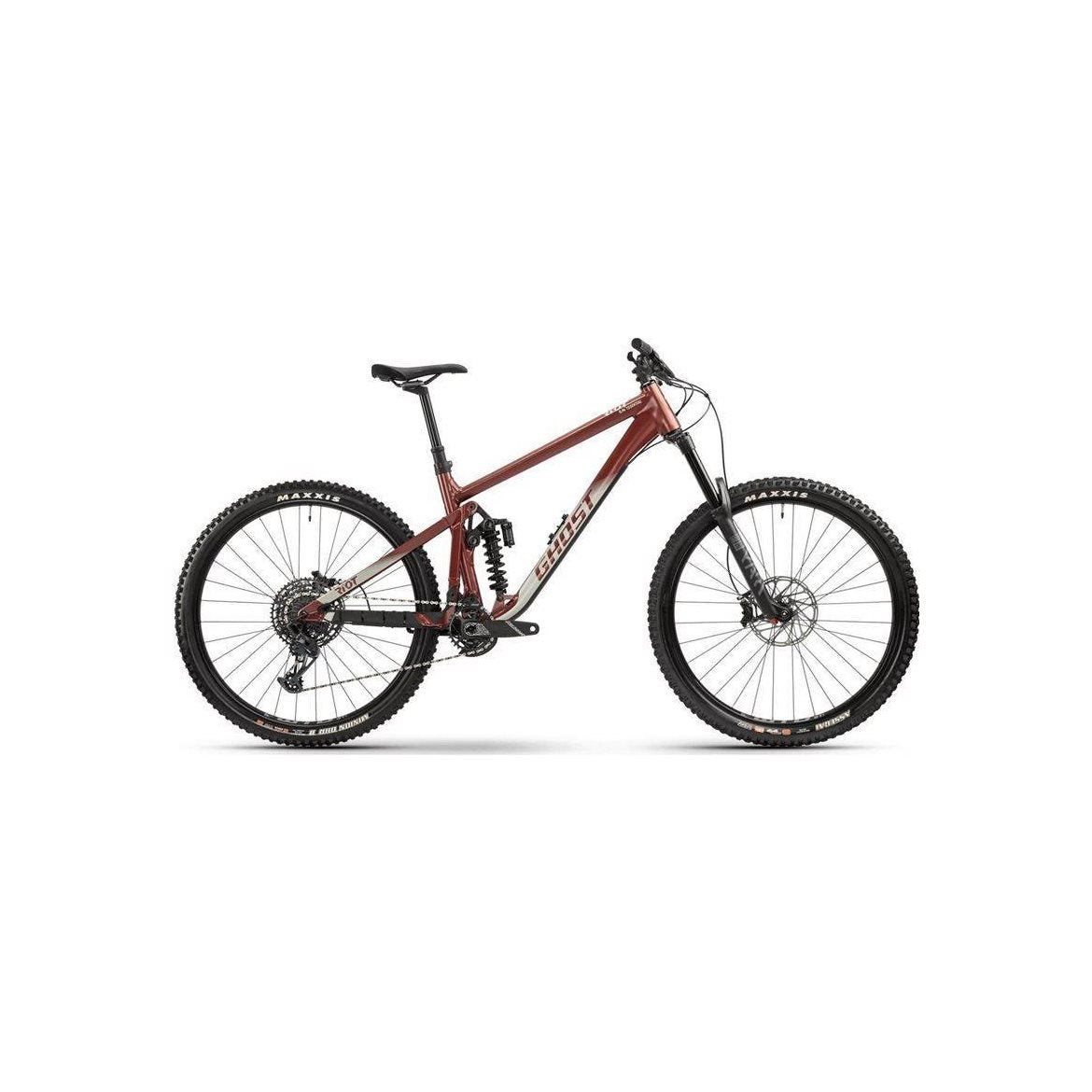Ghost Enduro Riot EN Essential MetallicRust Dark Red/Light Dust M