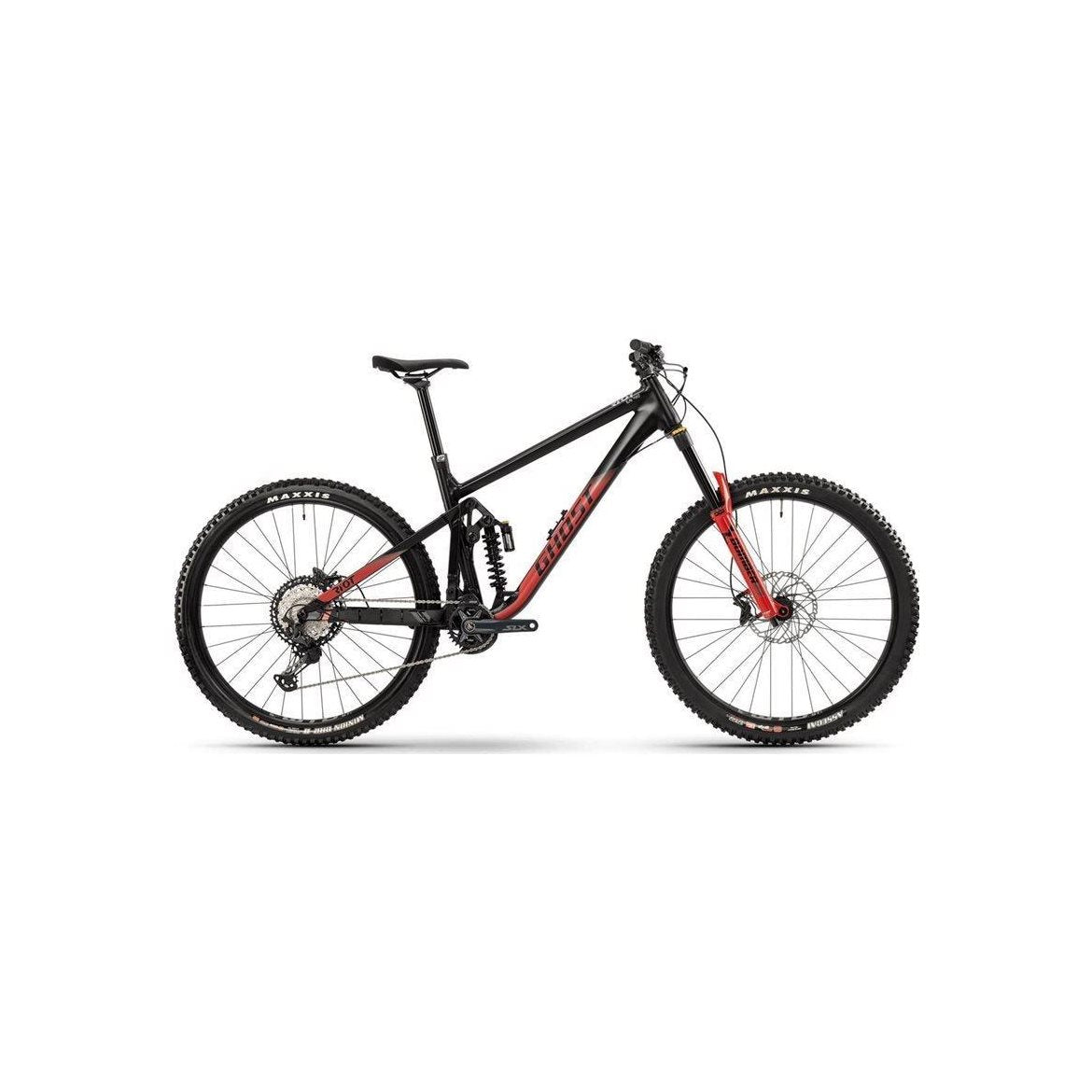 Ghost Enduro Riot EN Pro Black/Marzocchi Red Matt/Glossy