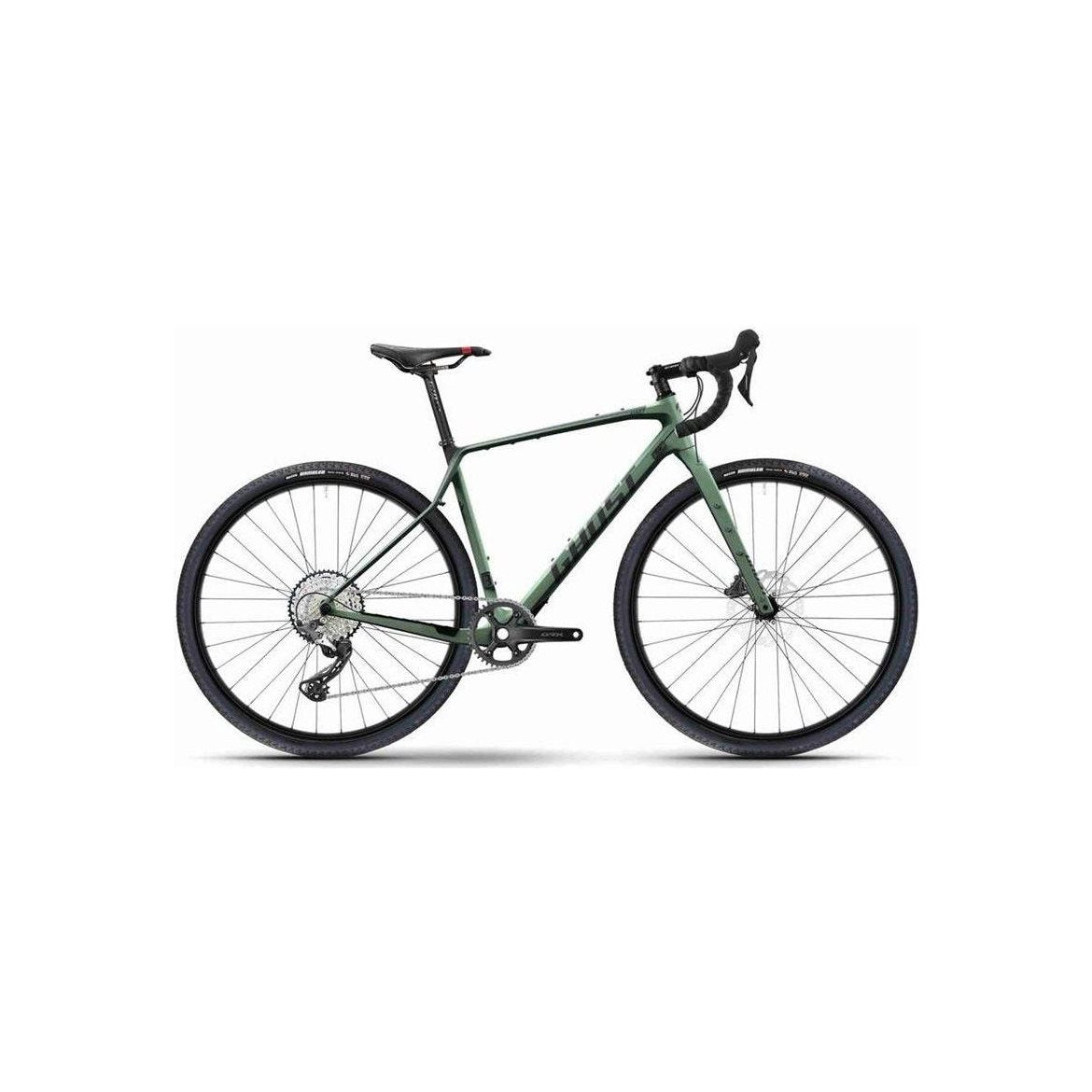 Ghost Gravelbike Asket CF Pro Green/Black Grön/Svart