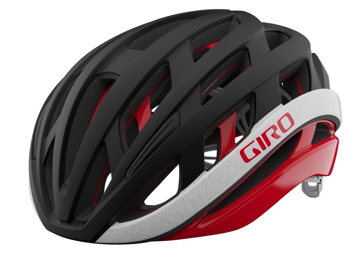Cykelhjälm Giro Helios Spherical Mips svart/röd