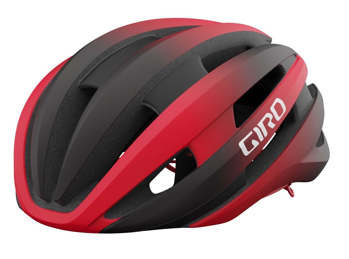 Cykelhjälm Giro Synthe Mips II svart/röd