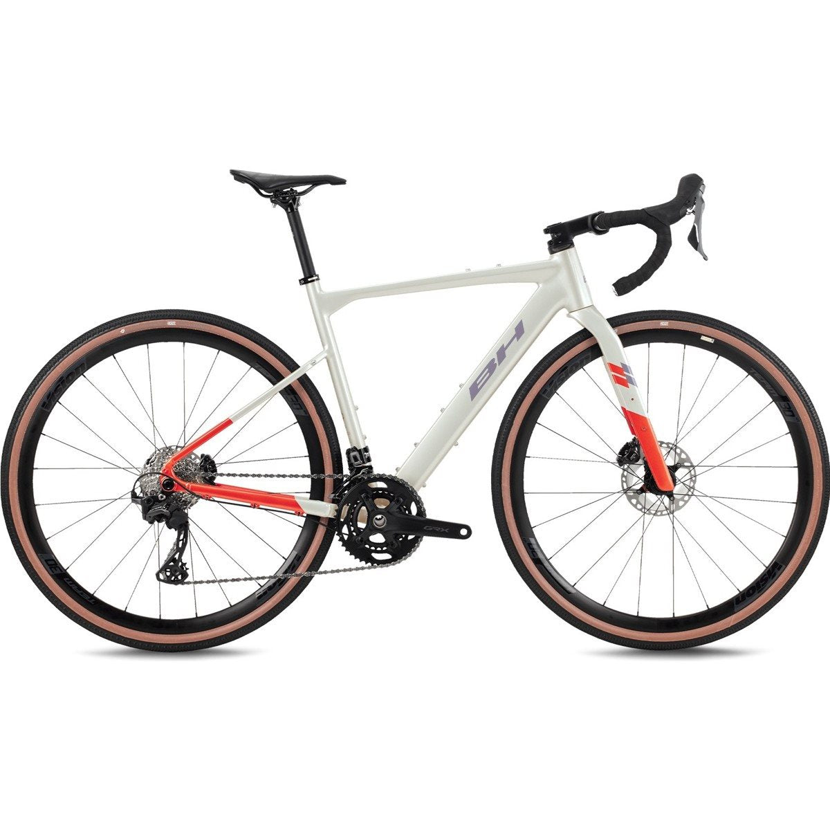 Gravel bike BH Gravelx Alu 1.8 Pale/Lavanda/Dark Red
