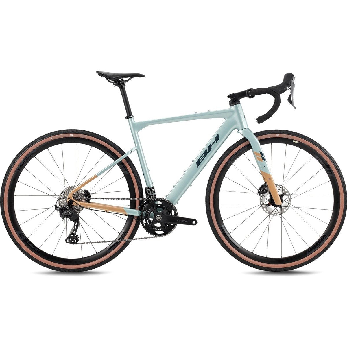 Gravel bike BH Gravelx Alu 1.8 Sea Blue/Golden/Dark Green