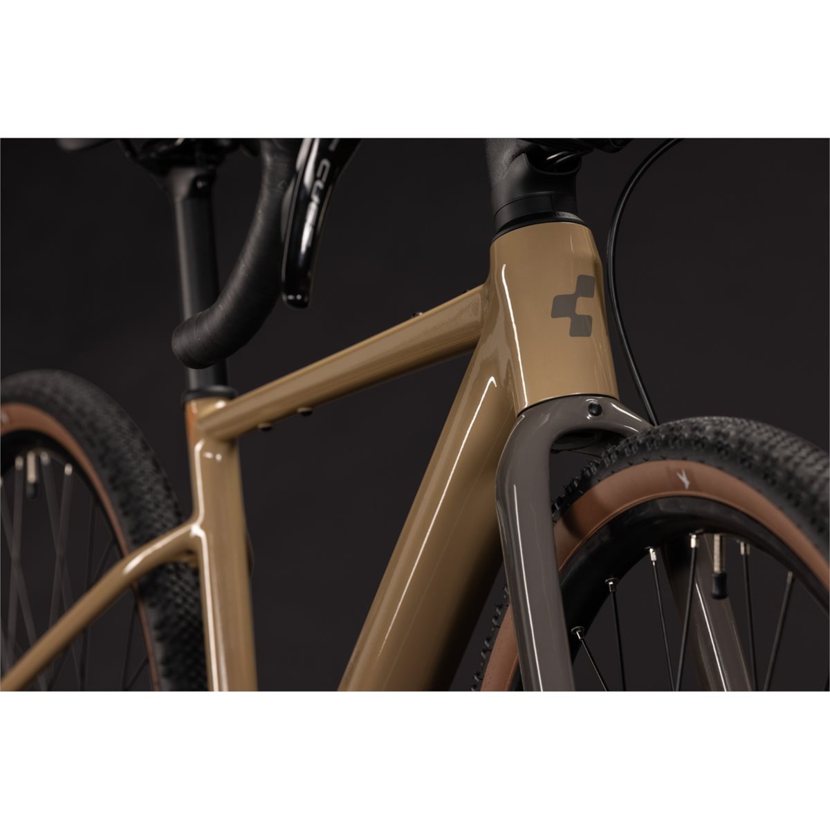 Gravel bike Cube Nuroad Rookie ONE Cappuccino/Brown