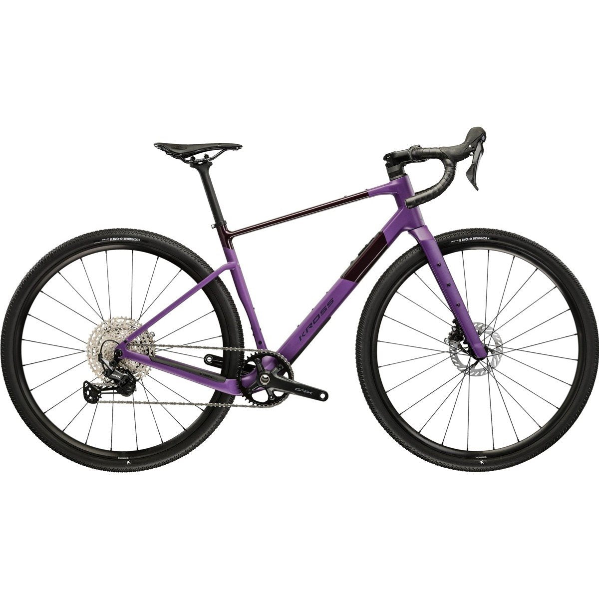 Gravel bike Kross Esker Adv 1.0 Purple