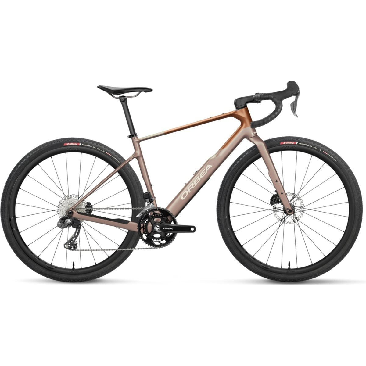 Gravel bike Orbea Terra M20iTeam Nickel/Met Cinnamon