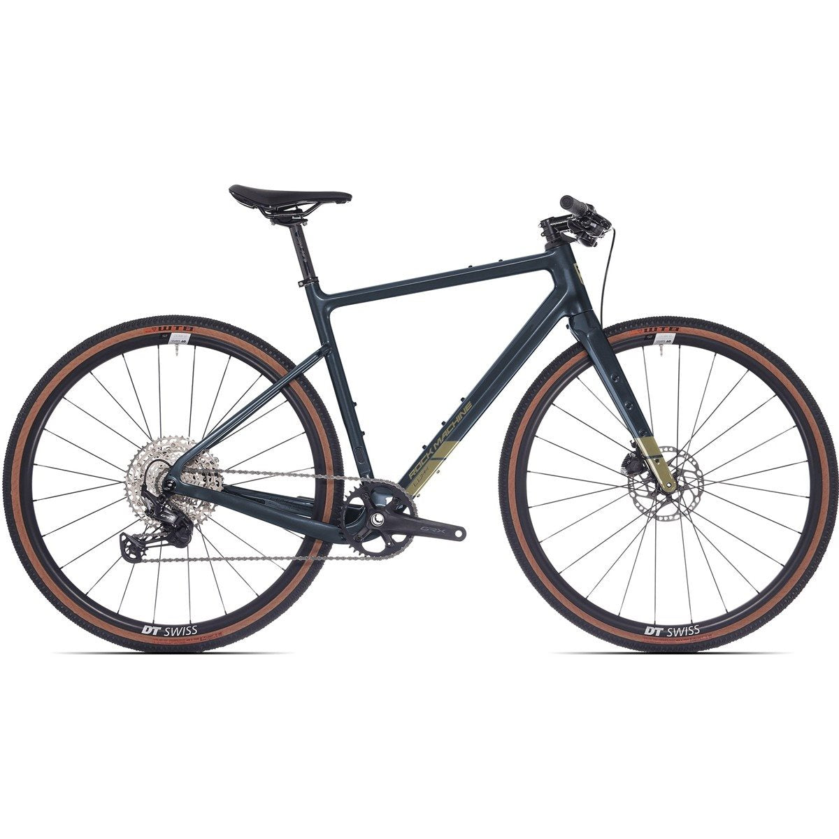 Gravel bike Rock Machine Lukk Cr 10 Matte Deep Ocean Blue