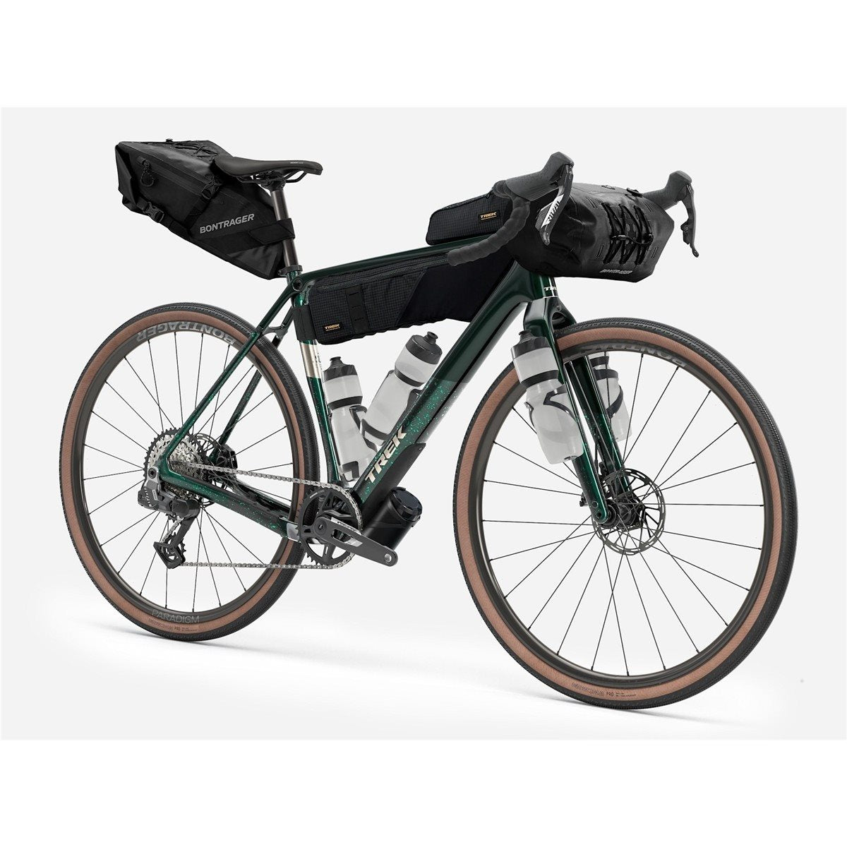 Gravel Bike Trek Checkpoint SL 6 AXS Gen 3 Dark Green/Ivy Smoke Splatter