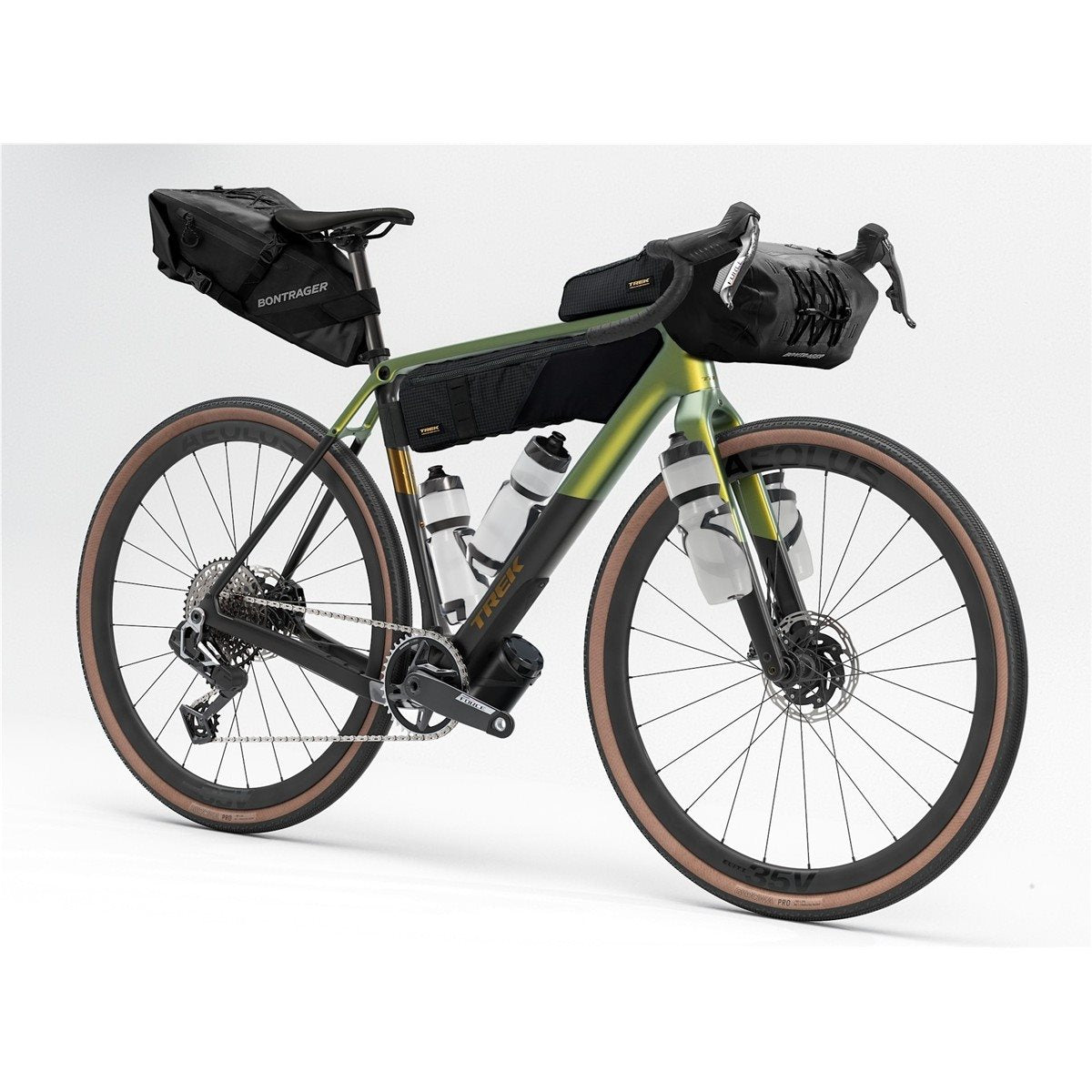 Gravel Bike Trek Checkpoint SL 7 AXS Gen 3 Satin Chameleon Green/Dark Web