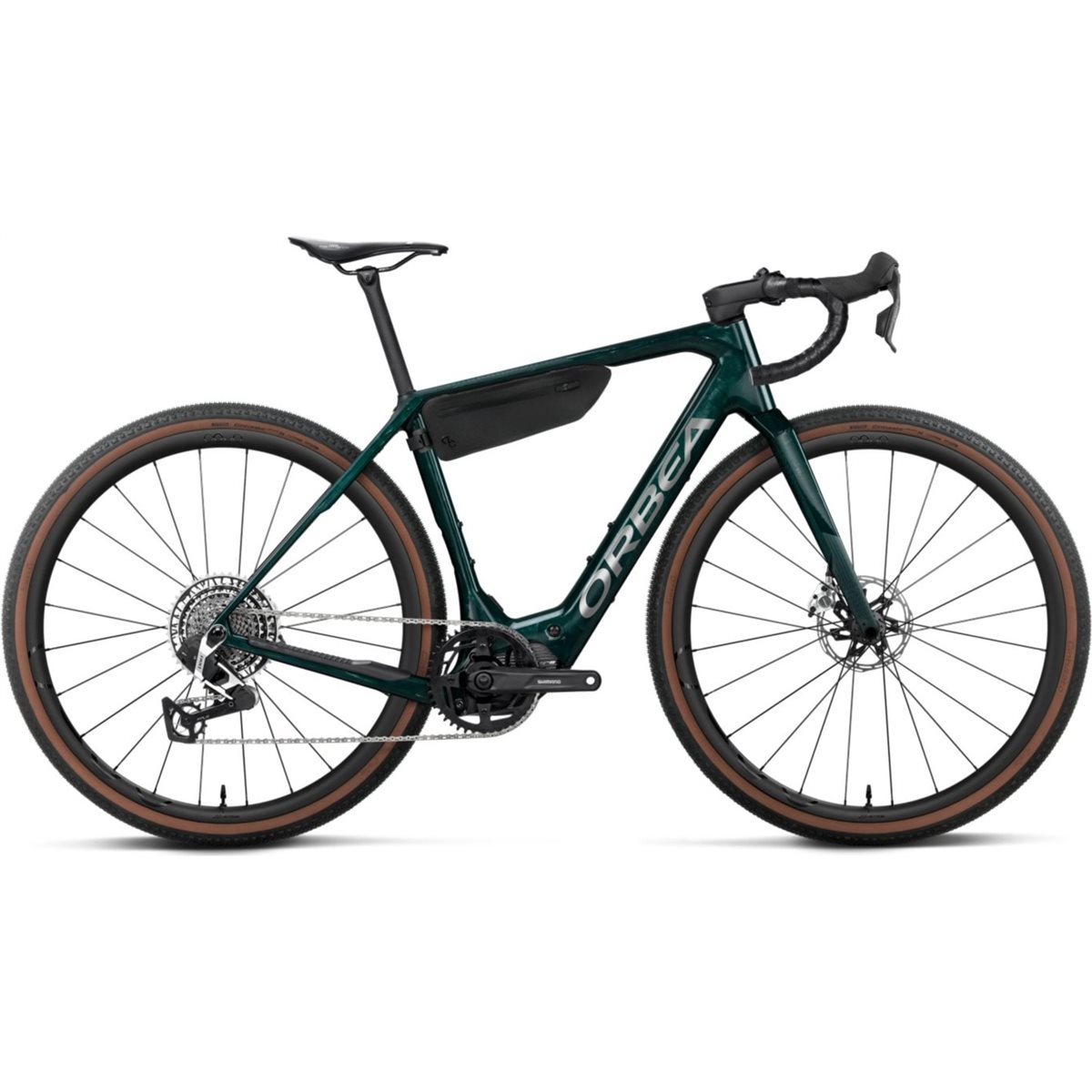 Gravel Elcykel Orbea Denna M11e Escape Green Gloss/Foggy Matt