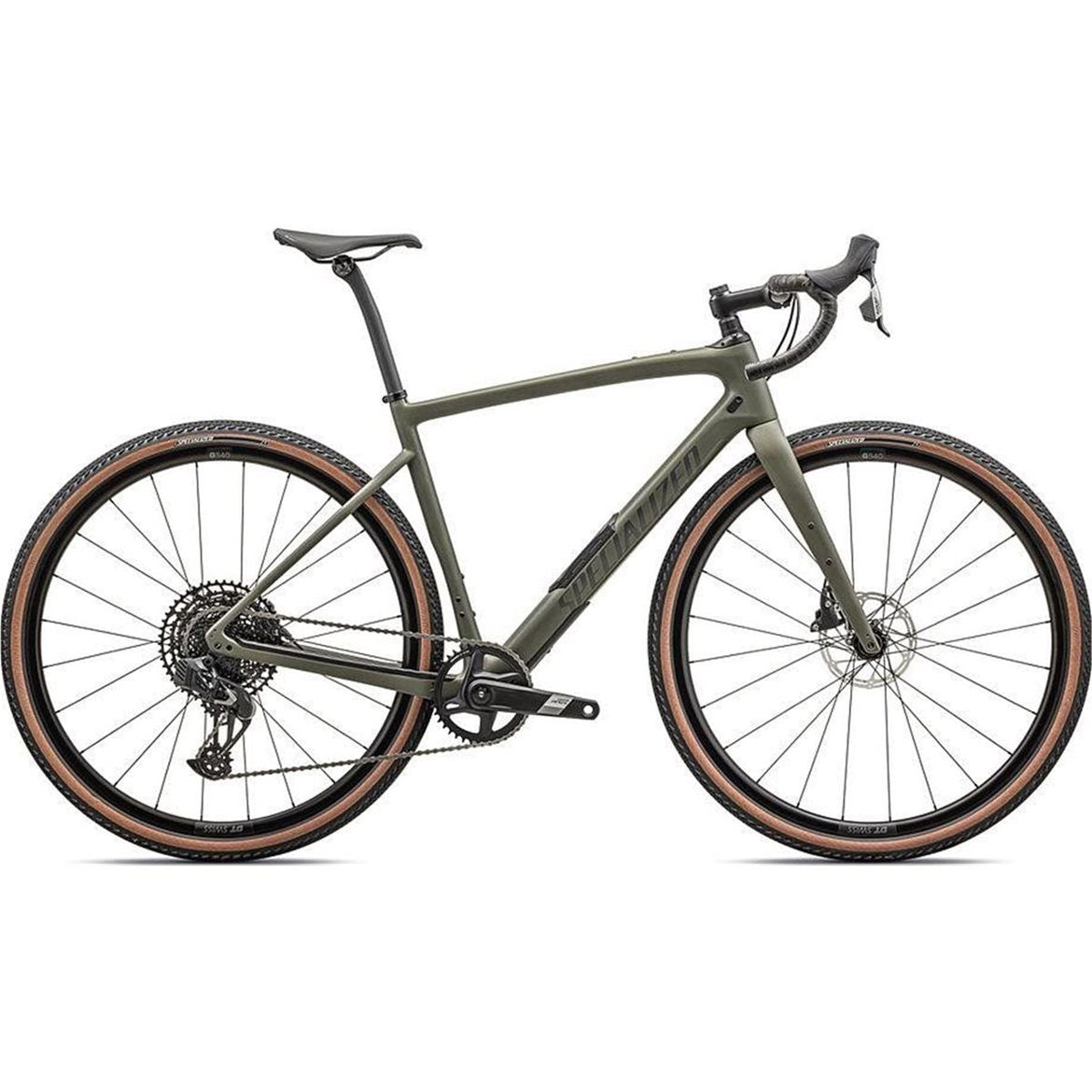 Gravelbike Specialized Diverge Comp Carbon Satin Oak Green