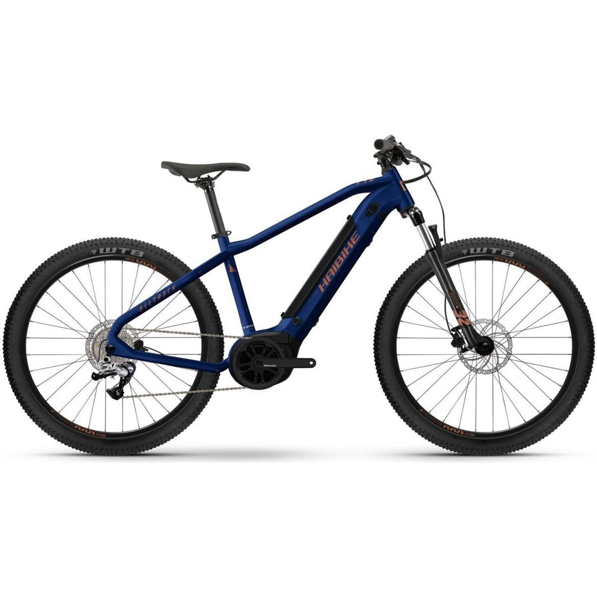 HAIBIKE EL-MTB AllTrack 4 27.5" Cool Blue/Leather Gloss