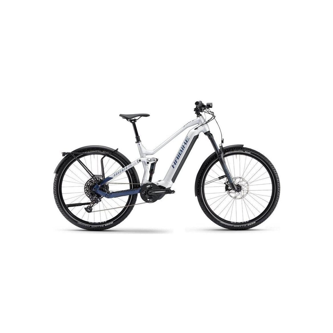 Haibike Elcykel hybrid Adventr 9 Silver/Dark Blue Matt