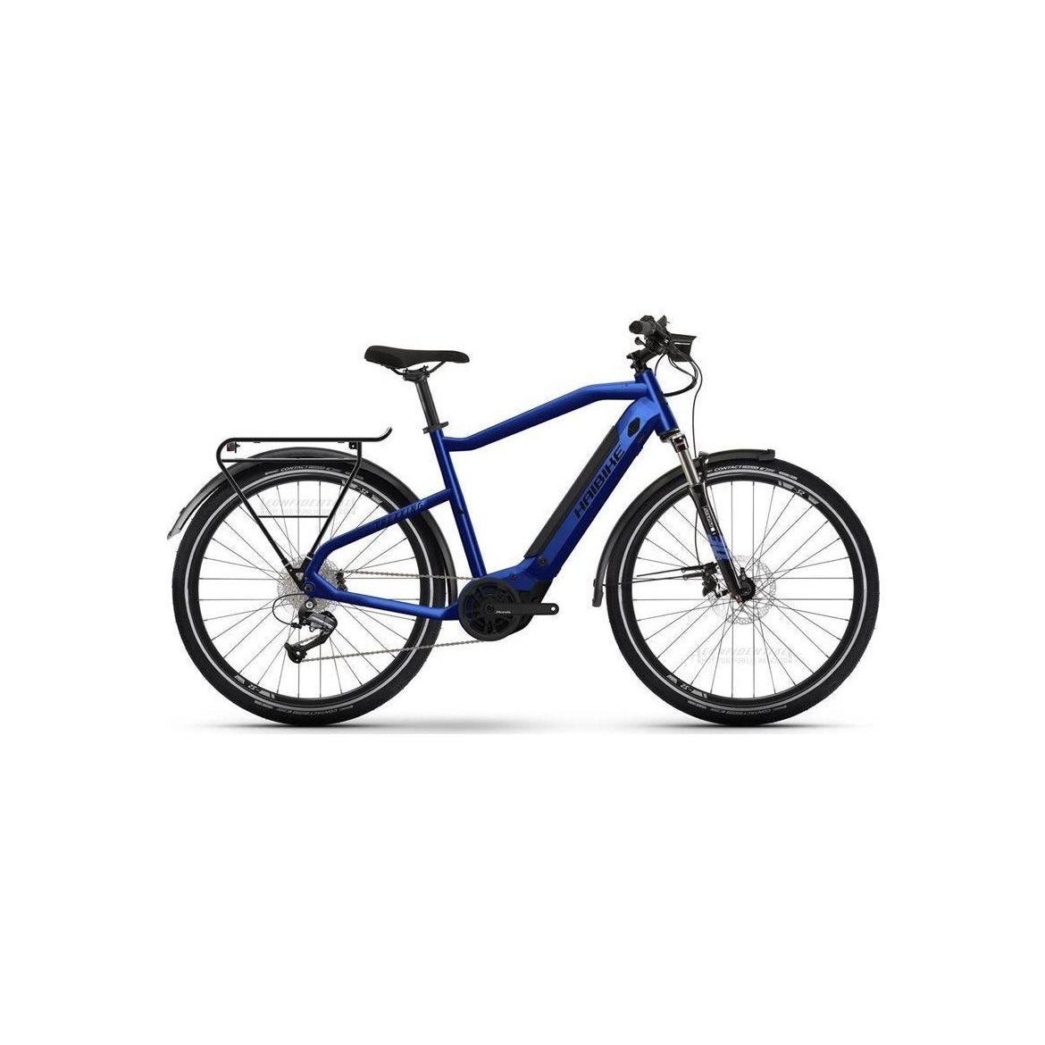 Haibike Elcykel hybrid Trekking 4 High Gloss Matt Blue/Blk