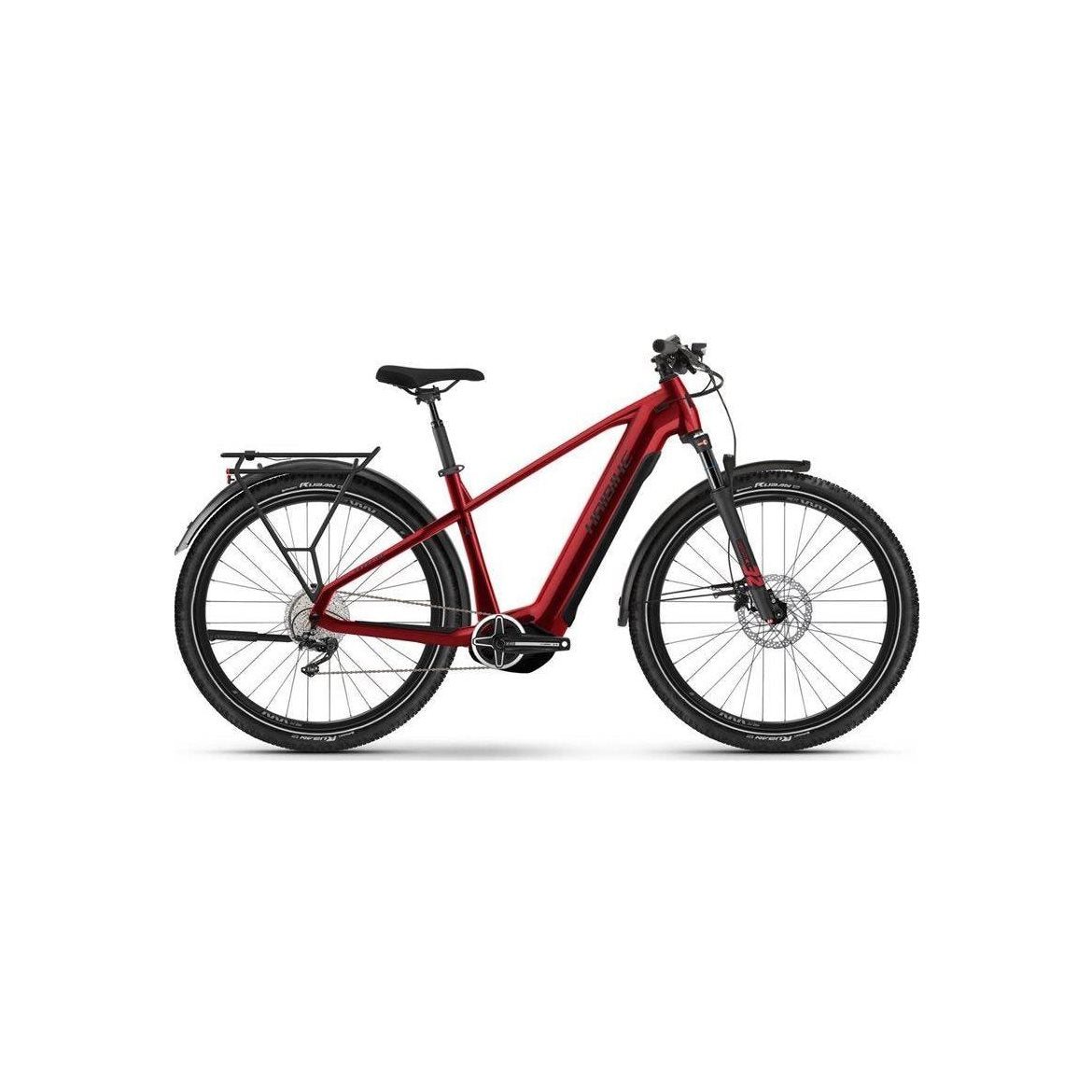 Haibike Elcykel hybrid Trekking 5 High Dynamite Red/Black Gloss