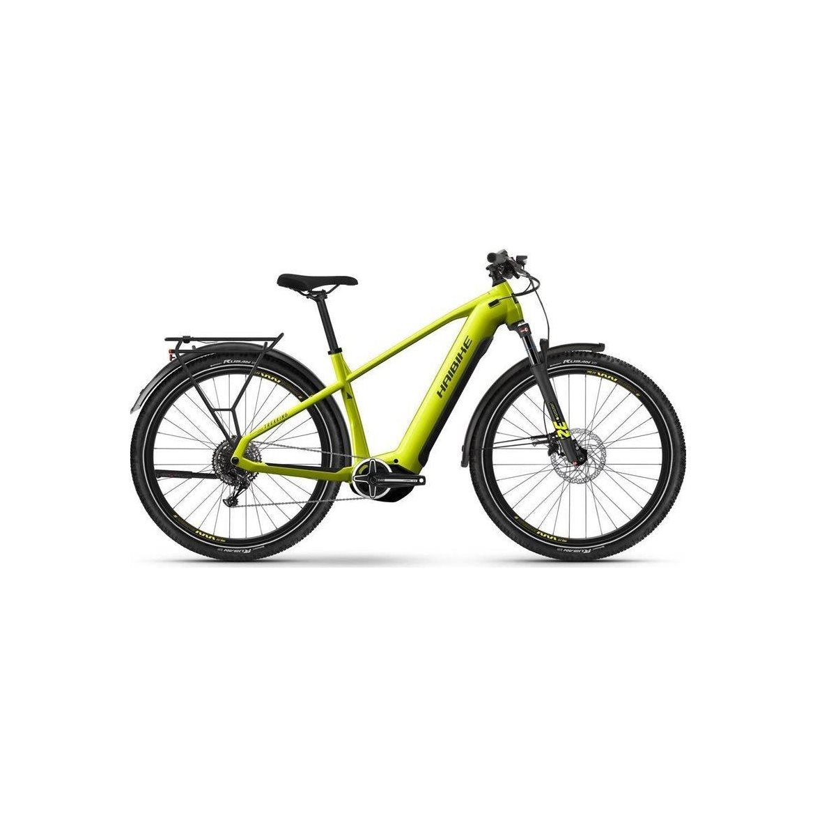 Haibike Elcykel hybrid Trekking 5 High Lime/Black Gloss