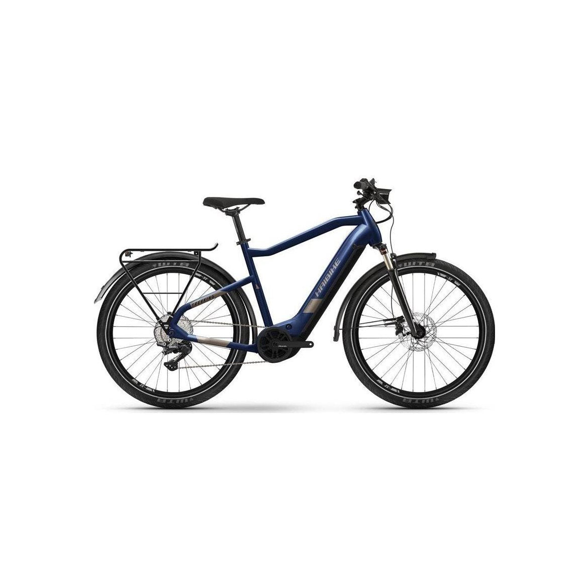 Haibike Elcykel hybrid Trekking 7 High Blue/Sand