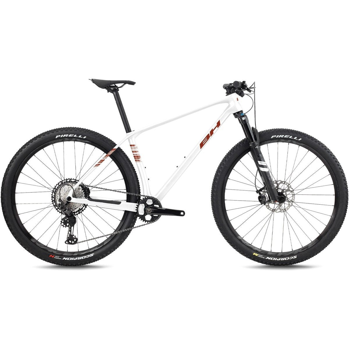 Hardtail MTB BH Ultimate 7.5 White/Oxyde/Oxyde