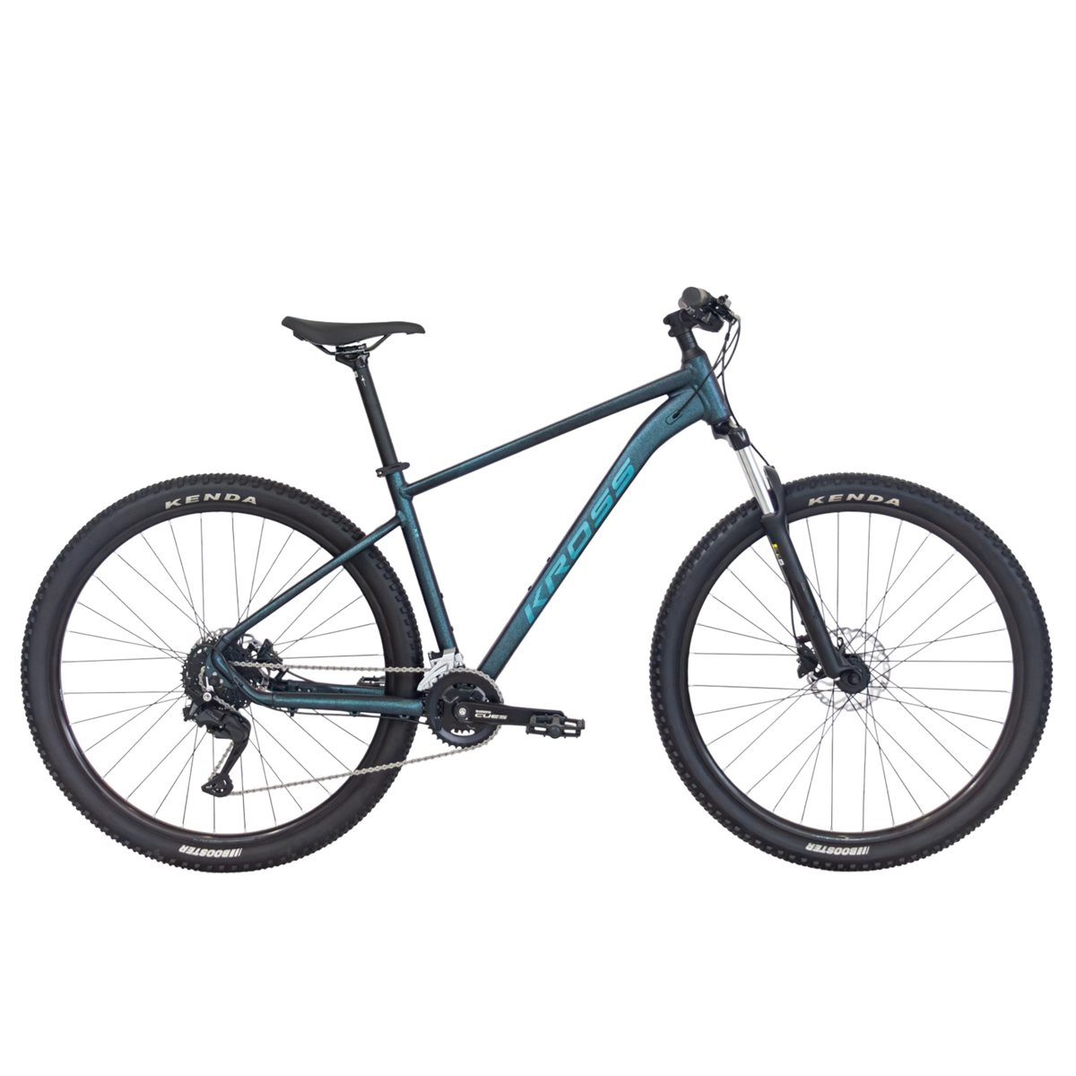 Hardtail MTB Kross Hexagon X300 Graphite/Light Blue