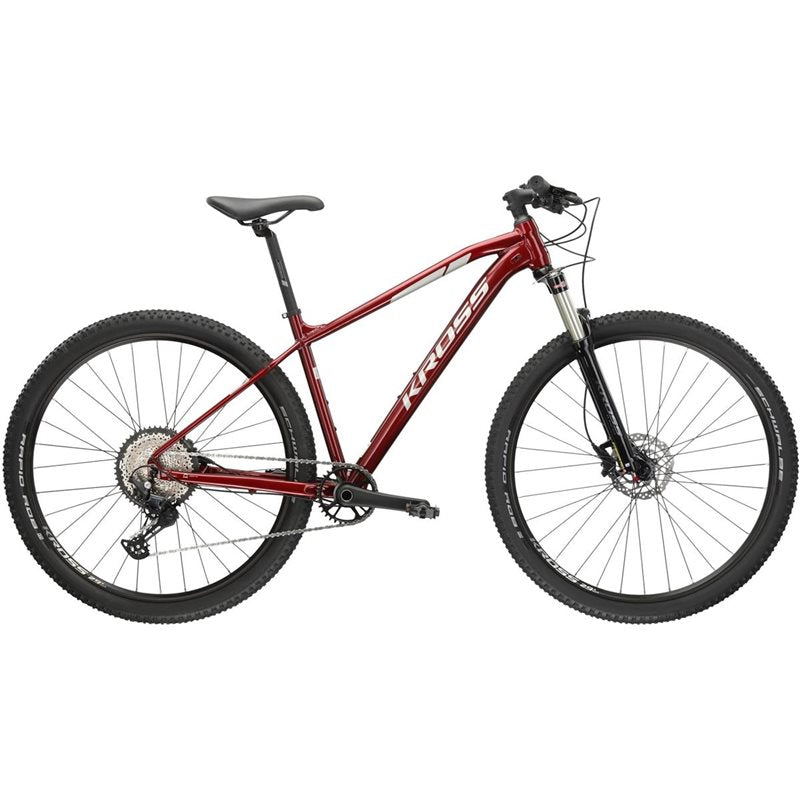 Hardtail MTB Kross Level 6.0 Rubin/Silver 29