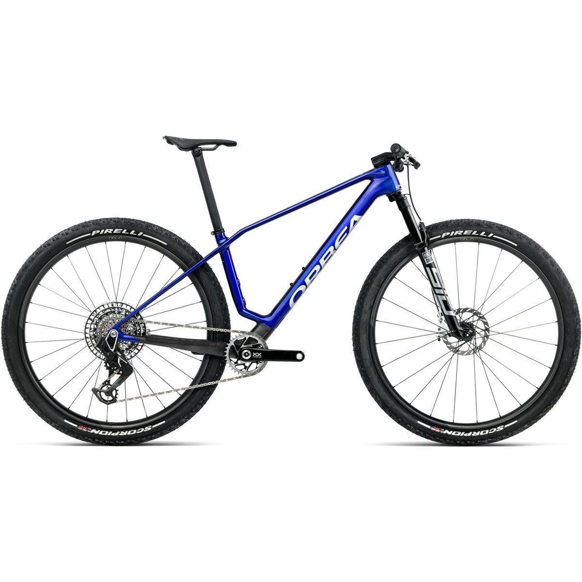 Hardtail MTB Orbea Alma M-LTD XX SL AXS Cobalt Blue/Carbon Raw