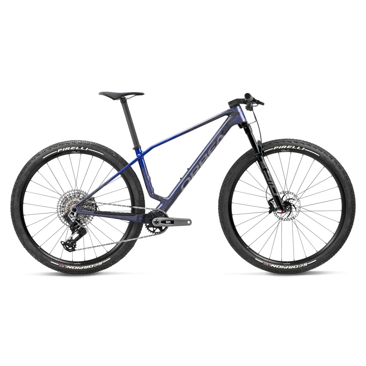 Hardtail MTB Orbea Alma M-Pro Noctiluca Carbon/Cobalt Blue