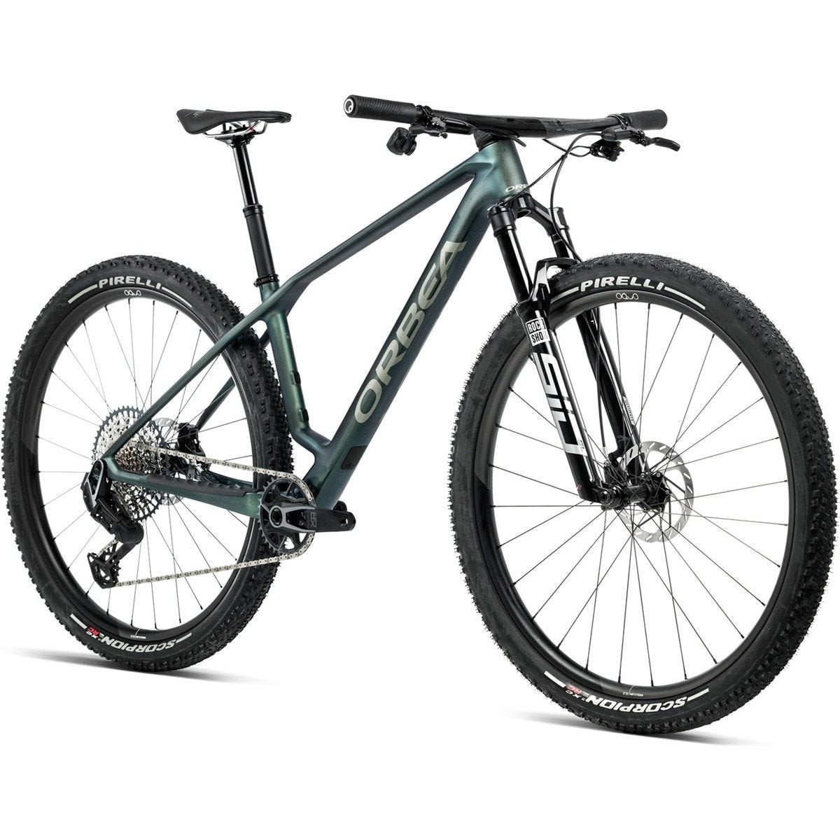 Hardtail MTB Orbea Alma M-Team X0 AXS Cobalt Blue/Carbon Raw
