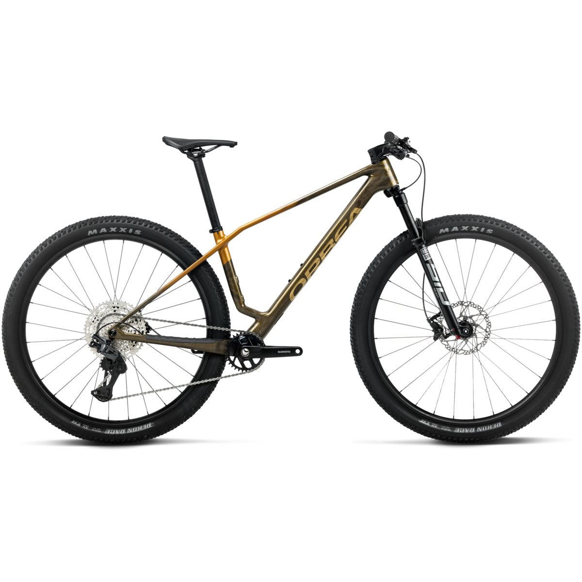Hardtail MTB Orbea Alma M30 Caramel Carbon/Leo Orange
