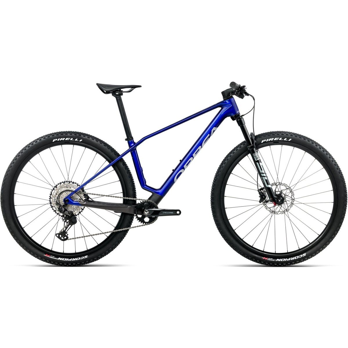 Hardtail MTB Orbea Alma M30 Cobalt Blue/Carbon Raw