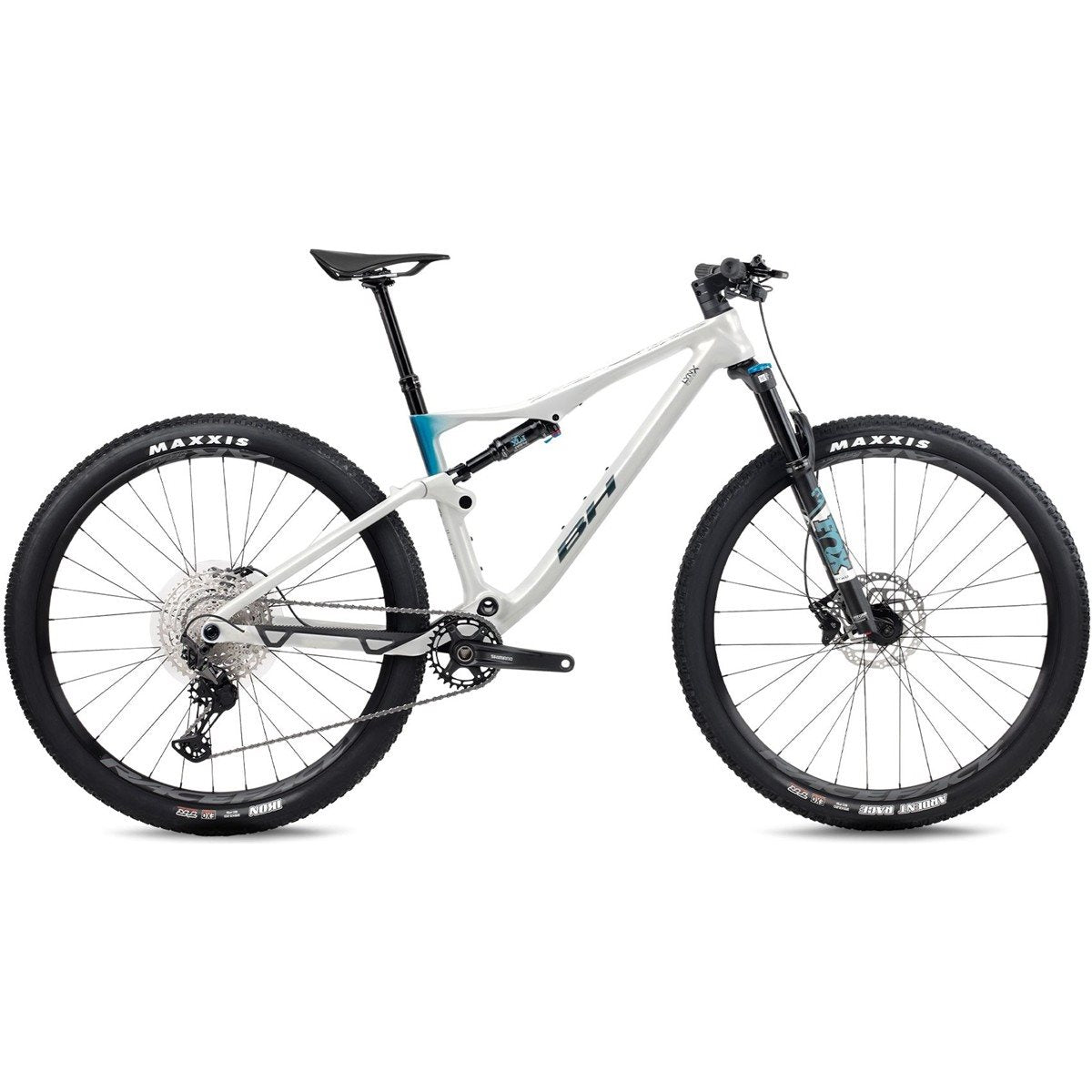 Heldämpad MTB BH Lynx Race 6.0 White/Ocean/Ocean