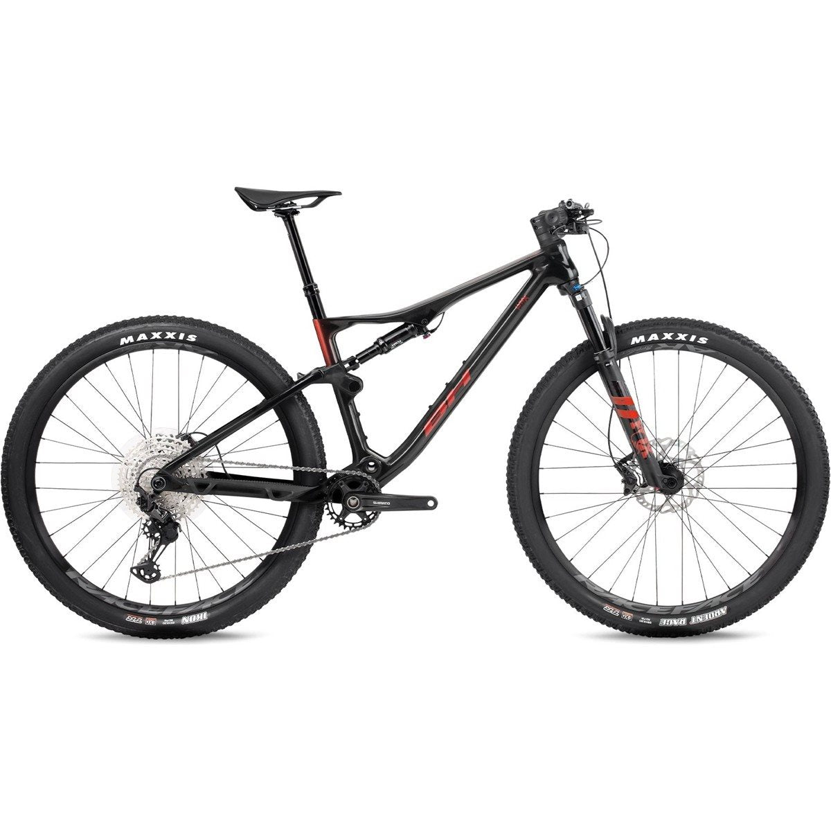 Heldämpad MTB BH Lynx Race 6.5 Black/Red/Red