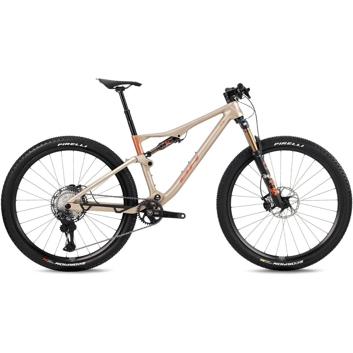 Heldämpad MTB BH Lynx Race 9.2 Copper/Oxyde/Oxyde