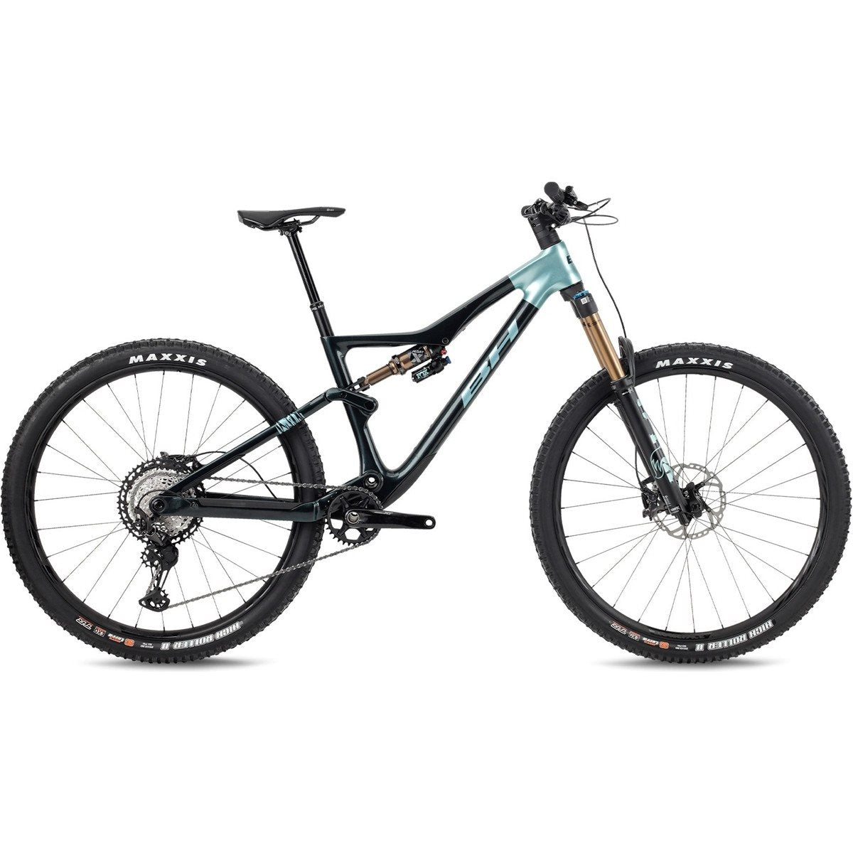 Heldämpad MTB BH Lynx Trail 9.0 Green Sea/Sea Blue/Sea Blue