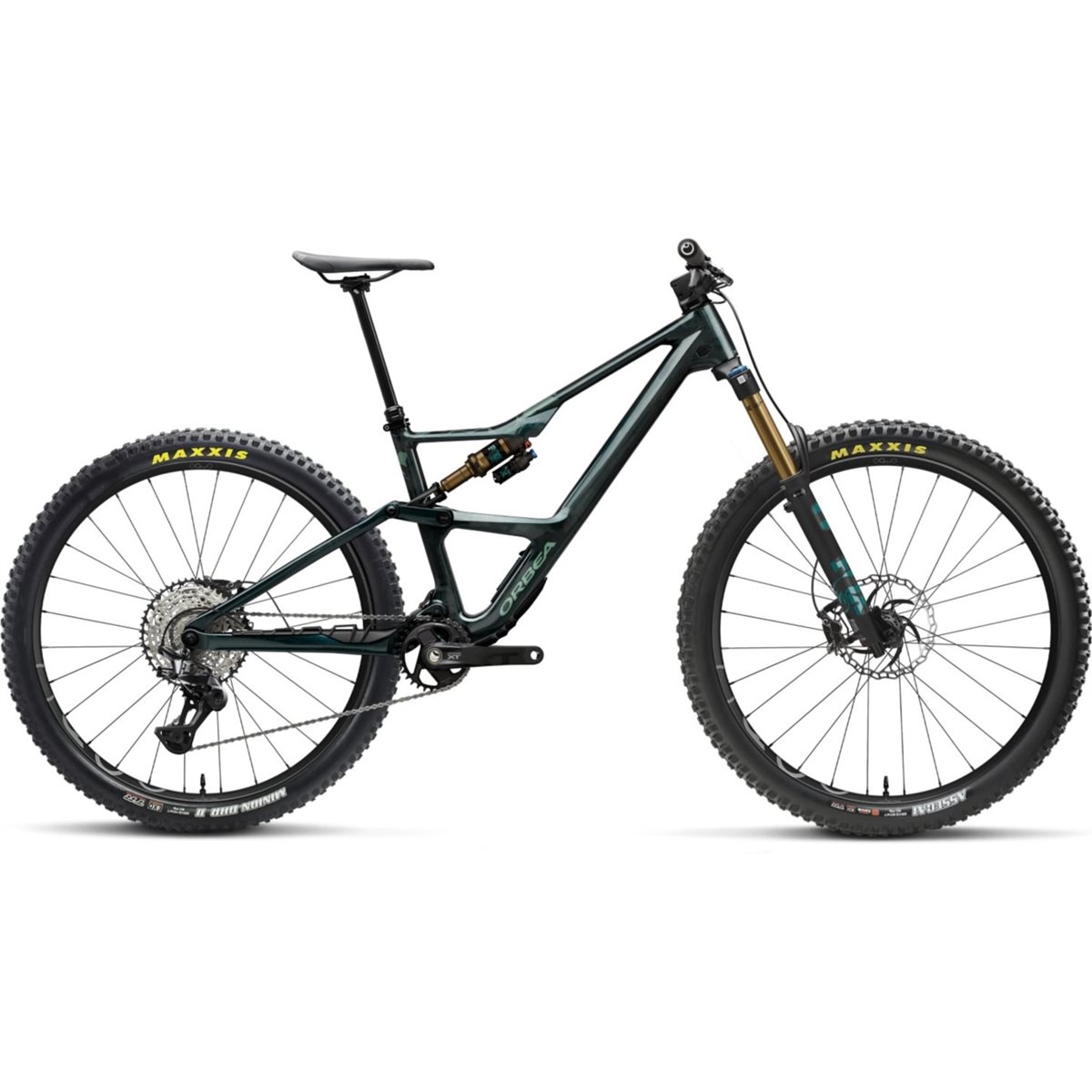 Heldämpad MTB Orbea Occam LT M10 Escape Green/Carbon Gloss