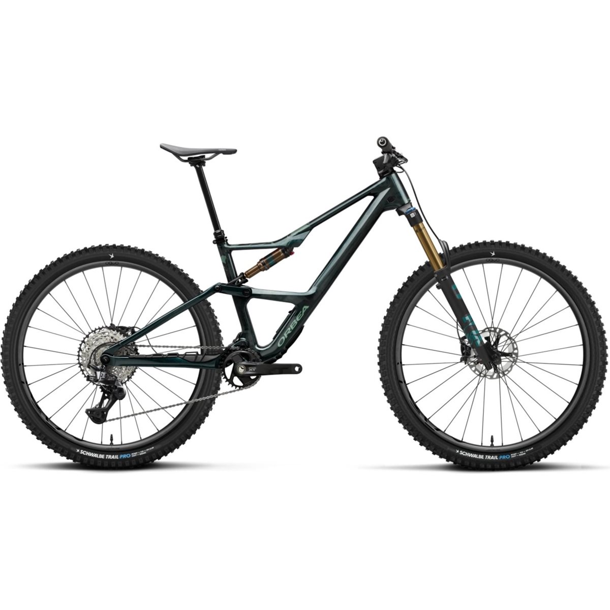 Heldämpad MTB Orbea Occam SL M10 Escape Green/Carbon Gloss