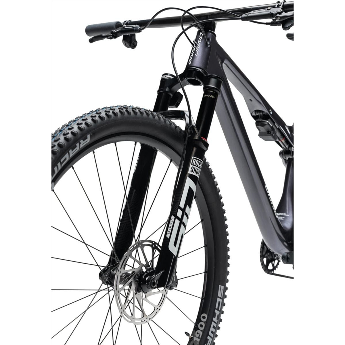 Heldämpad MTB Unno HORN Race Carbon Matte