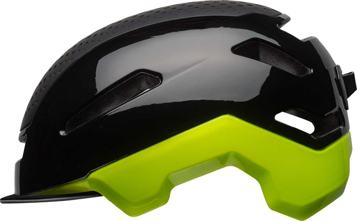 Cykelhjälm Bell Hub Svart/Retina Sear