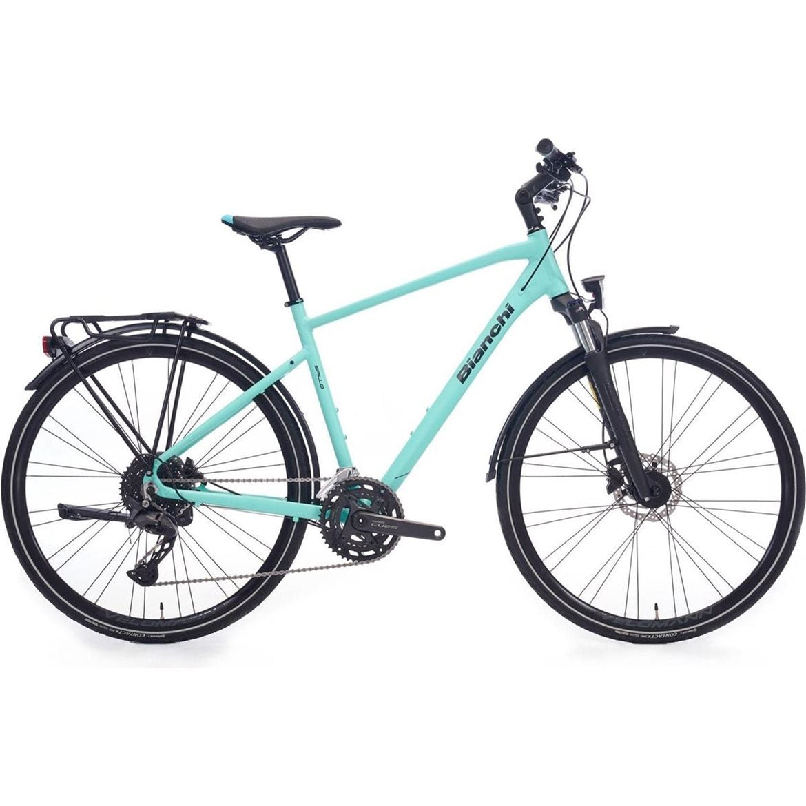 Hybridcykel Bianchi Spillo Tourer Celeste Matt