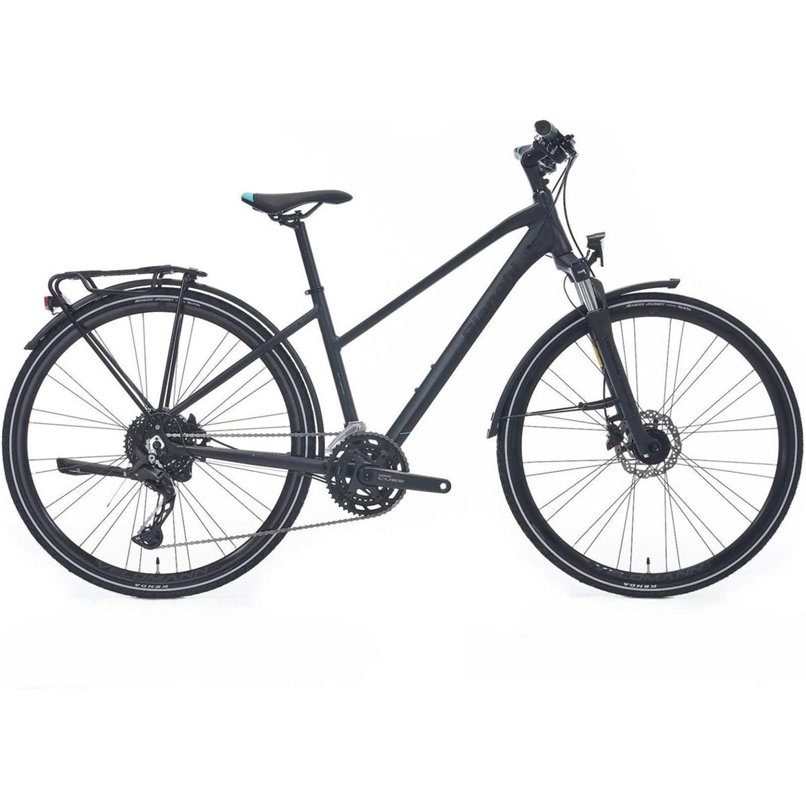 Hybridcykel Bianchi Spillo Tourer Step Through Graphite Matt